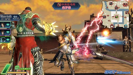 画像ギャラリー No.003のサムネイル画像 / 「真・三國無双 NEXT」最大4人で協力プレイが可能な「共闘モード」と，カメラやモーションセンサーを使った「遊戯モード」の情報が公開に