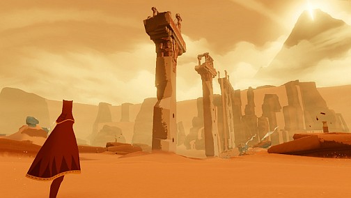 画像ギャラリー No.002のサムネイル画像 / ［Gamescom］この独特の映像美は一見の価値あり。PS3用オンラインアドベンチャー「Journey」の最新ムービーを掲載