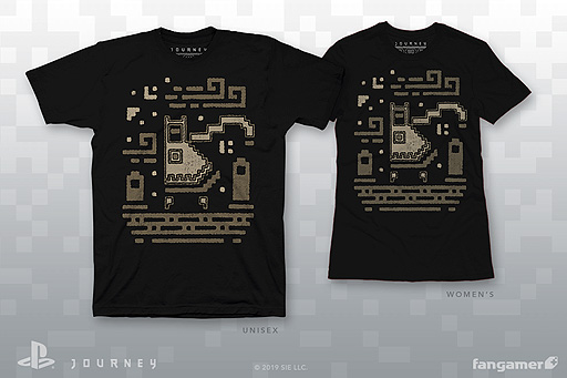 画像ギャラリー No.003のサムネイル画像 / 「風ノ旅ビト」，壁画をモチーフとしたオリジナルTシャツの販売がFangamer Japanで本日開始へ