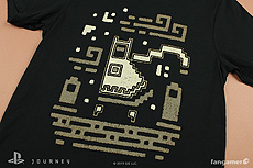 画像ギャラリー No.007のサムネイル画像 / 「風ノ旅ビト」，壁画をモチーフとしたオリジナルTシャツの販売がFangamer Japanで本日開始へ