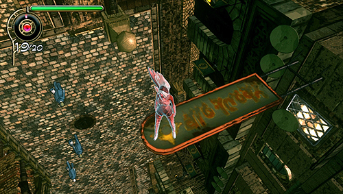 画像ギャラリー No.007のサムネイル画像 / ［TGS 2011］PS Vita「GRAVITY DAZE / 重力的眩暈：上層への帰還において、彼女の内宇宙に生じた摂動」を試した。割と硬派なアクションタイトル