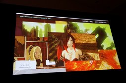 画像ギャラリー No.003のサムネイル画像 / ［GDC 2012］日本のアニメのようで，さらにアメコミのヒーローのようで，エキゾチックであり，ニンジャのようでもある国籍不明のキャラクターを――山口氏が語る「GRAVITY DAZE」のアートデザイン