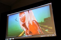 画像ギャラリー No.007のサムネイル画像 / ［GDC 2012］日本のアニメのようで，さらにアメコミのヒーローのようで，エキゾチックであり，ニンジャのようでもある国籍不明のキャラクターを――山口氏が語る「GRAVITY DAZE」のアートデザイン