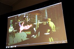 画像ギャラリー No.008のサムネイル画像 / ［GDC 2012］日本のアニメのようで，さらにアメコミのヒーローのようで，エキゾチックであり，ニンジャのようでもある国籍不明のキャラクターを――山口氏が語る「GRAVITY DAZE」のアートデザイン