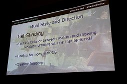 画像ギャラリー No.012のサムネイル画像 / ［GDC 2012］日本のアニメのようで，さらにアメコミのヒーローのようで，エキゾチックであり，ニンジャのようでもある国籍不明のキャラクターを――山口氏が語る「GRAVITY DAZE」のアートデザイン