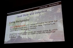 画像ギャラリー No.014のサムネイル画像 / ［GDC 2012］日本のアニメのようで，さらにアメコミのヒーローのようで，エキゾチックであり，ニンジャのようでもある国籍不明のキャラクターを――山口氏が語る「GRAVITY DAZE」のアートデザイン