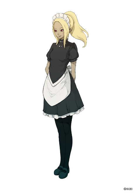 画像ギャラリー No.001のサムネイル画像 / 「GRAVITY DAZE」，キトゥン用のコスチュームや追加ミッションを含むDLCパック第3弾「メイド編」を4月5日に配信