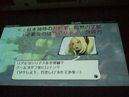 画像ギャラリー No.014のサムネイル画像 / ［CEDEC 2012］“Too Japanese”だから受け入れられた「GRAVITY DAZE」の制作手法。プロデュースとシナリオから見る海外で評価される考え方