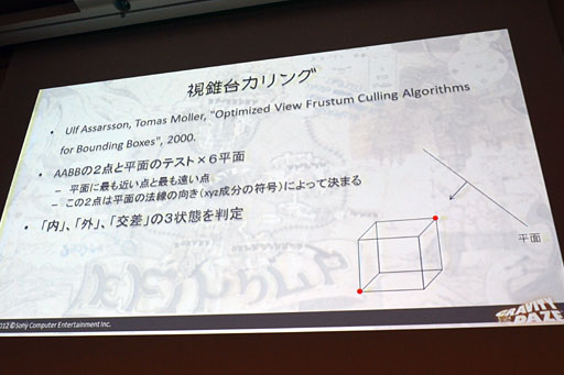 画像ギャラリー No.008のサムネイル画像 / ［CEDEC 2012］「GRAVITY DAZE」のグラフィックスエンジン詳説。いかにしてSCEはリッチな画面効果と30fps動作をVita上で両立させたのか