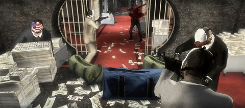 画像ギャラリー No.005のサムネイル画像 / ［E3 2011］プレイヤーは銀行強盗！？ クライム系の新作FPS「PAYDAY：THE HEIST」がSOEブースでプレイアブル出展