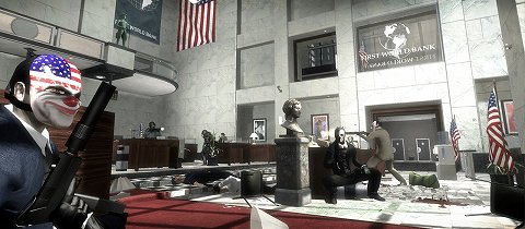 画像ギャラリー No.018のサムネイル画像 / ［E3 2011］プレイヤーは銀行強盗！？ クライム系の新作FPS「PAYDAY：THE HEIST」がSOEブースでプレイアブル出展