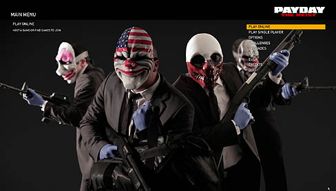 画像ギャラリー No.002のサムネイル画像 / 異色のクライムアクション「PAYDAY: The Heist」を紹介する「海外ゲーム四天王」。目指すは,金庫の奥深くに眠る山積みの現ナマだ