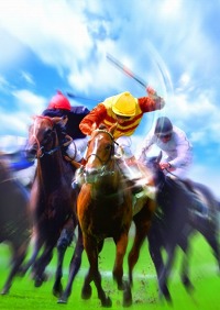 画像ギャラリー No.001のサムネイル画像 / ［E3 2011］「Champion Jockey: Gallop Racer & GI Jockey」プレイレポート。PS MOVEやKinect，Wiiリモコンを手に騎手気分が味わえる