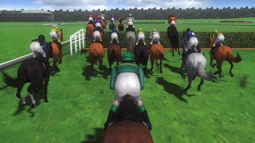 画像ギャラリー No.004のサムネイル画像 / ［E3 2011］「Champion Jockey: Gallop Racer & GI Jockey」プレイレポート。PS MOVEやKinect，Wiiリモコンを手に騎手気分が味わえる