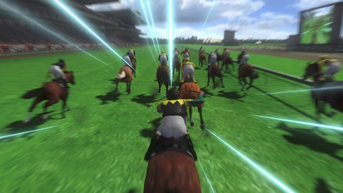 画像ギャラリー No.011のサムネイル画像 / ［E3 2011］「Champion Jockey: Gallop Racer & GI Jockey」プレイレポート。PS MOVEやKinect，Wiiリモコンを手に騎手気分が味わえる