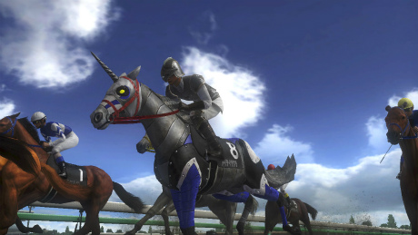 画像ギャラリー No.006のサムネイル画像 / 「Champion Jockey: Gallop Racer & GI Jockey」,競馬場を駆けるのは馬だけじゃない。DLCには“メカウマ”やタイガー,モトスケートが登場
