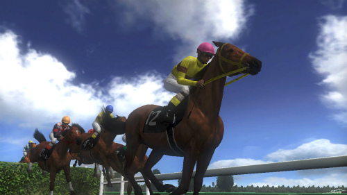 画像ギャラリー No.013のサムネイル画像 / 「Champion Jockey: Gallop Racer & GI Jockey」，競馬場を駆けるのは馬だけじゃない。DLCには“メカウマ”やタイガー，モトスケートが登場
