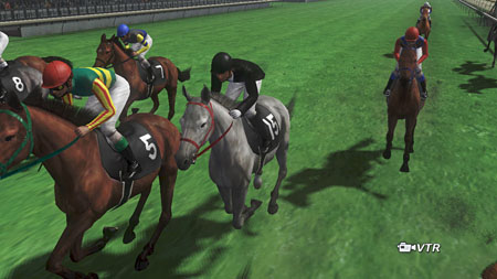 画像ギャラリー No.004のサムネイル画像 / 競馬場にピエロとトラが出現!? 本日発売の「Champion Jockey: Gallop Racer＆GI Jockey」でDLC第1弾“おもしろモデルパック”が配信開始