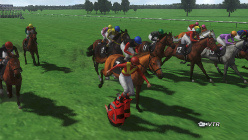 画像ギャラリー No.002のサムネイル画像 / 「Gallop Racer & GI Jockey」のDLC情報。競馬場をロードバイクが駆ける