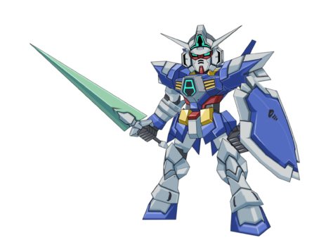 画像ギャラリー No.019のサムネイル画像 / 「機動戦士ガンダムAGE」パーツ開発やMSカスタマイズ，一撃必殺の大技「ランブバースト」などを紹介。ゲームオリジナルAGEウェアの存在も明らかに