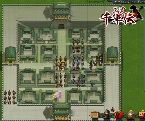 画像ギャラリー No.003のサムネイル画像 / ブラウザ型シミュレーション「三国千軍伝 」,各種マップのグラフィックス公開