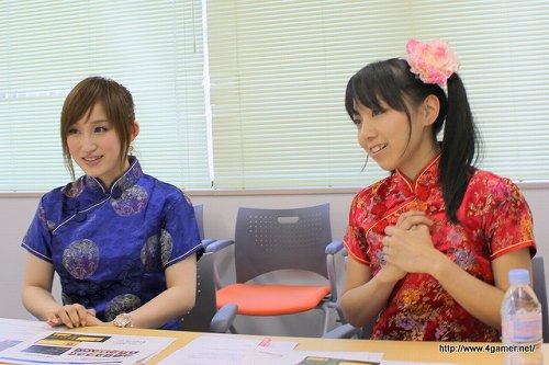 画像ギャラリー No.012のサムネイル画像 / Webラジオ「コラムゲームPresents 伊藤賢治のトライアングル・セッション」で番組アシスタントを務める紅波柚香さんと上原すずさんに，番組とブラウザゲーム「三国千軍伝」の話を聞いてみた