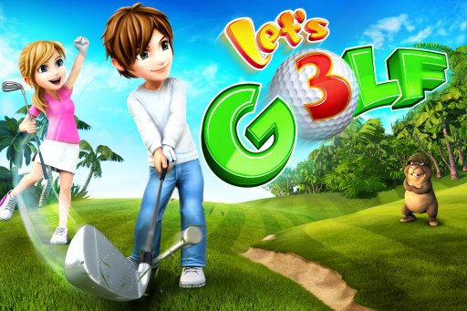 画像ギャラリー No.004のサムネイル画像 / ゲームロフトがエシロールとパートナーシップを提携，iOS版「レッツ！ゴルフ3」に新コース「エシロールカップ」を実装