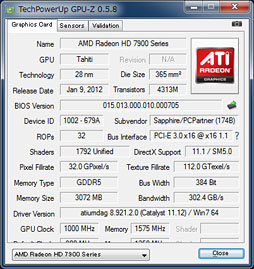 画像ギャラリー No.030のサムネイル画像 / 「Radeon HD 7950」レビュー。性能と消費電力のバランスに優れる