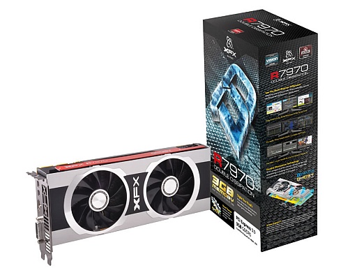 画像ギャラリー No.001のサムネイル画像 / 独自クーラー搭載でリファレンスクロック採用のHD 7970カードがXFXから