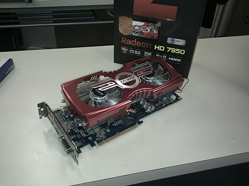 画像ギャラリー No.001のサムネイル画像 / アスク,Zalman製GPUクーラー採用のHD 7950カードを国内販売へ。同社Facebookページで製品写真を公開