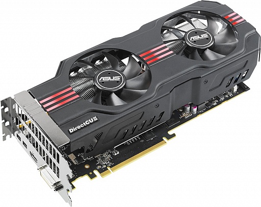 画像ギャラリー No.002のサムネイル画像 / ASUS，「DirectCU II」クーラー搭載のOC版HD 7950カードを発売