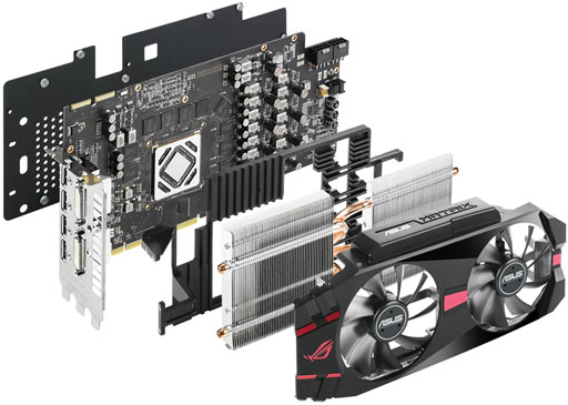 画像ギャラリー No.004のサムネイル画像 / ASUS，R.O.G.ブランドのHD 7970GHz Editionカードに定格動作版を追加