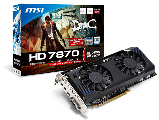 画像ギャラリー No.002のサムネイル画像 / MSI製のHD 7990カードとクロックアップ版HD 7870搭載カードがアスクから