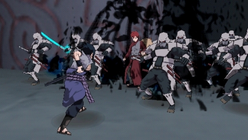 画像ギャラリー No.020のサムネイル画像 / 「NARUTO-ナルト- 疾風伝 ナルティメットインパクト」，新バトルシステム「覚醒」が公開に。壮絶な戦い“サスケvs.五影”が再現されていることも判明