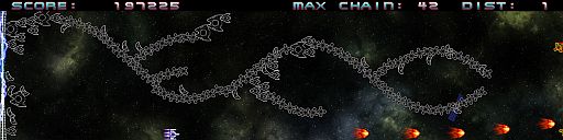 画像ギャラリー No.007のサムネイル画像 / 超ワイド画面STG「Super Chain Crusher Horizon」がPLAYISMで配信開始