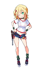 画像ギャラリー No.022のサムネイル画像 / シナリオ&キャラの追加でさらに萌え戦える。PSP「萌え萌え大戦争☆げんだいばーん+(ぷらす)」が2011年夏に発売