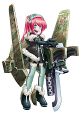 画像ギャラリー No.028のサムネイル画像 / シナリオ&キャラの追加でさらに萌え戦える。PSP「萌え萌え大戦争☆げんだいばーん+(ぷらす)」が2011年夏に発売