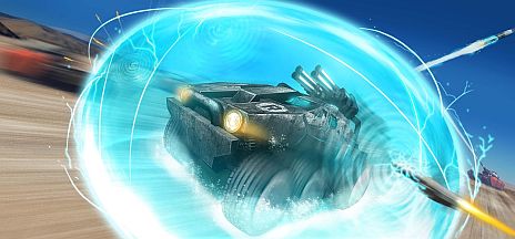 画像ギャラリー No.007のサムネイル画像 / 「爆烈軍団レネゲード」追加DLC第1弾で新たな仲間「ブレイズモ」「クリスタル」が配信に。火焔の渦や敵弾無効化など，車両の特殊装備を使いこなそう