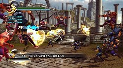画像ギャラリー No.005のサムネイル画像 / 「聖闘士星矢戦記」，ペガサス星矢/ドラゴン紫龍/キグナス氷河/アンドロメダ瞬/フェニックス一輝ら5人の青銅聖闘士と，黄金聖闘士アルデバランが公開