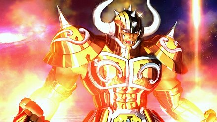 画像ギャラリー No.016のサムネイル画像 / 「聖闘士星矢戦記」，ペガサス星矢/ドラゴン紫龍/キグナス氷河/アンドロメダ瞬/フェニックス一輝ら5人の青銅聖闘士と，黄金聖闘士アルデバランが公開