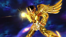 画像ギャラリー No.010のサムネイル画像 / 「聖闘士星矢戦記」は戦闘中に聖衣を脱いで小宇宙を高められる。ゲームシステムやアイオロス，サガなどの情報をまとめて紹介