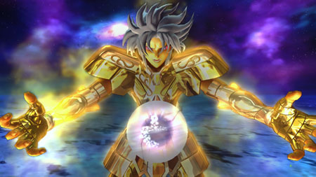 画像ギャラリー No.036のサムネイル画像 / 「聖闘士星矢戦記」は戦闘中に聖衣を脱いで小宇宙を高められる。ゲームシステムやアイオロス，サガなどの情報をまとめて紹介