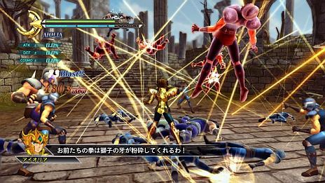 画像ギャラリー No.004のサムネイル画像 / 小宇宙を燃やす時が来た。「聖闘士星矢戦記」のベスト版が本日発売。有料ダウンロードコンテンツは半額の250円に値下げ