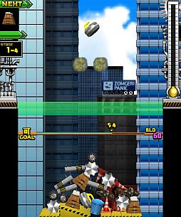 画像ギャラリー No.002のサムネイル画像 / 3DS用DLソフト「超高層建造計画 ビルディンガー」が10月31日に配信開始