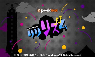 画像ギャラリー No.001のサムネイル画像 / 3DS向けDLソフト「peakvox リリリズム」が12月19日配信。記念企画も予定