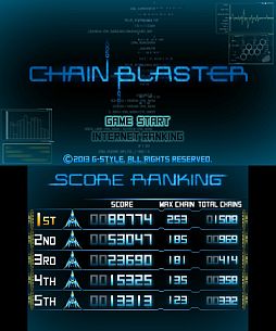 画像ギャラリー No.001のサムネイル画像 / 連爆シューティング「CHAIN BLASTER」が6月12日配信。公式サイトを公開