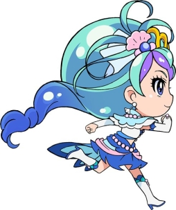 画像ギャラリー No.006のサムネイル画像 / 「チャリ走DX3」,「プリンセスプリキュア」コラボステージ登場。フローラ達が走る