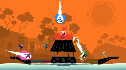 画像ギャラリー No.005のサムネイル画像 / 最大9人での対戦が楽しめるアクションゲーム「Runbow」が11月25日に配信開始
