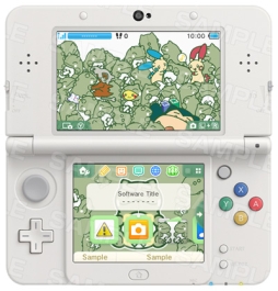 画像ギャラリー No.002のサムネイル画像 / 「ポケモン」デザインの3DS用テーマが登場。テーマ2種類のセットも