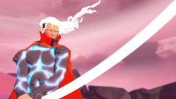 画像ギャラリー No.001のサムネイル画像 / サイケな世界で刀と銃を振るうボスラッシュACT「Furi」,Switch向けに5月31日配信開始